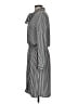 Ann Taylor Stripes Gray Casual Dress Size S - photo 5