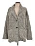 Marine Layer Houndstooth Gray Blazer Size L - photo 1