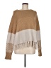 John & Jenn 100% Acrylic Chevron-herringbone Tan Poncho Size M - photo 1