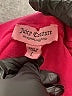 Juicy Couture Color Block Pink Velour Pants Size L - photo 7