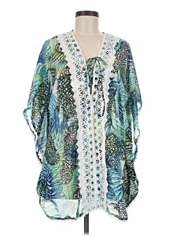 Blue Island 3/4 Sleeve Blouse (view 1)