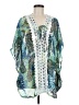 Blue Island Green 3/4 Sleeve Blouse Size M - photo 1