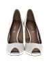 Aldo 100% Leather Ivory White Heels Size EU 39 - photo 2