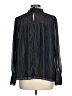 Ann Taylor Black Long Sleeve Blouse Size L - photo 2