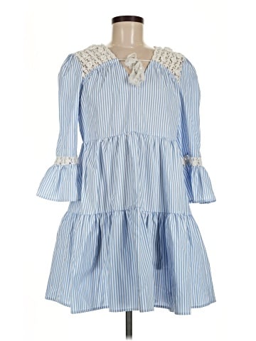 Aqua Casual Dress (view 1)