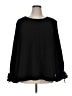 Shein Curve 100% Polyester Black Long Sleeve Blouse Size 16 Plus (2) - photo 1