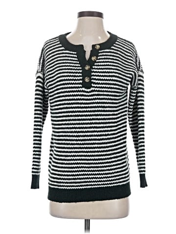 Pink Clover Pullover Sweater (view 1)
