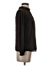 J.Crew 100% Polyester Black Long Sleeve Blouse Size XS - photo 4