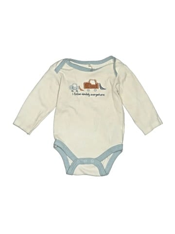 Chick Pea Long Sleeve Onesie (view 1)