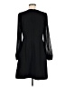 J.Crew 100% Polyester Solid Black Casual Dress Size 6 - photo 2