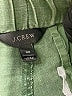 J.Crew Solid Green Linen Pants Size 00 - photo 6