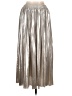 Wishlist Metallic Silver Formal Skirt Size L - photo 1