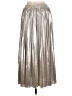 Wishlist Metallic Silver Formal Skirt Size L - photo 2