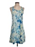 Peach Tie-dye Blue Casual Dress Size S - photo 1