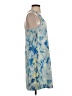 Peach Tie-dye Blue Casual Dress Size S - photo 4