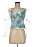 Louna Teal Sleeveless Blouse Size M - photo 1