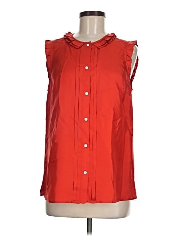 J.Crew Sleeveless Silk Top (view 1)