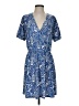 MICHAEL Michael Kors Paisley Blue Casual Dress Size S - photo 1