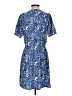 MICHAEL Michael Kors Paisley Blue Casual Dress Size S - photo 2