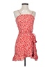 Unbranded 100% Rayon Hearts Red Cocktail Dress Size S - photo 1