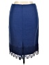 Talbots 100% Cotton Blue Formal Skirt Size 14 - photo 2