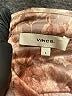 Vince. 100% Silk Paisley Tan Long Sleeve Silk Top Size L - photo 7