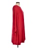 PREMISE Solid Red Casual Dress Size L - photo 4