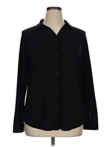 Adrianna Papell Long Sleeve Blouse (view 1)