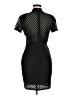 Rephyllis Chevron-herringbone Black Cocktail Dress Size M - photo 2