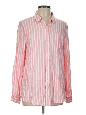Banana Republic Factory Store Long Sleeve Button-Down Shirt (view 1)