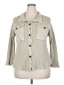 Bucketlist Houndstooth Tan 3/4 Sleeve Button-Down Shirt Size XXL (estimated) - photo 1