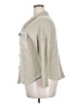 Bucketlist Houndstooth Tan 3/4 Sleeve Button-Down Shirt Size XXL (estimated) - photo 5