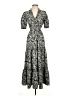 Max Studio Paisley Gray Casual Dress Size XS - photo 1