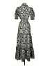 Max Studio Paisley Gray Casual Dress Size XS - photo 2