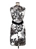 AGB Graphic Gray Cocktail Dress Size 16 - photo 2