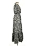 Max Studio Paisley Gray Casual Dress Size XS - photo 4