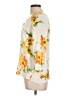 Chico's 100% Rayon Yellow 3/4 Sleeve Blouse Size Lg (2) - photo 5