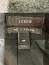 J.Crew 100% Wool Solid Black Casual Skirt Size 4 (petite) - photo 4
