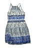 The Children's Place 100% Polyester Paisley Blue Dress Size 7/8 - photo 2