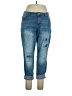 Ruff Hewn Graphic Blue Jeans Size 14 - photo 1