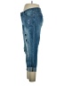 Ruff Hewn Graphic Blue Jeans Size 14 - photo 5