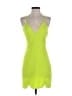 Bebe 100% Polyester Green Cocktail Dress Size 4 - photo 1