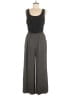 Trixxi 100% Polyester Solid Gray Black Jumpsuit Size M - photo 1