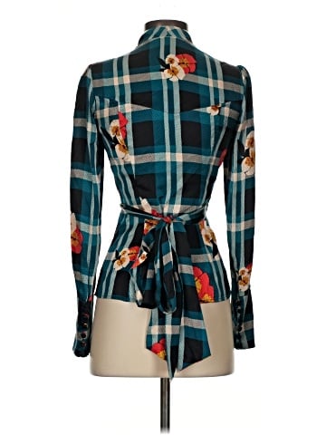Diane von Furstenberg Long Sleeve Blouse (view 2)