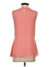 Uniqlo 100% Polyester Pink Sleeveless Blouse Size S - photo 2