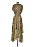 Lost + Wander 100% Polyester Paisley Yellow Cocktail Dress Size S - photo 2