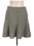 H&M Chevron-herringbone Gray Casual Skirt Size 10 - photo 1