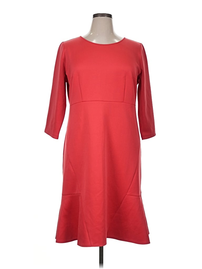 Pre-owned Eloquii Casual Dress In Red