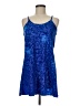 Assorted Brands Paisley Blue Casual Dress Size M - photo 1