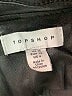 Topshop 100% Polyester Black Trenchcoat Size 6 - photo 6